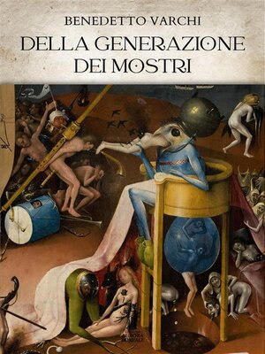 cover image of Della generazione dei mostri